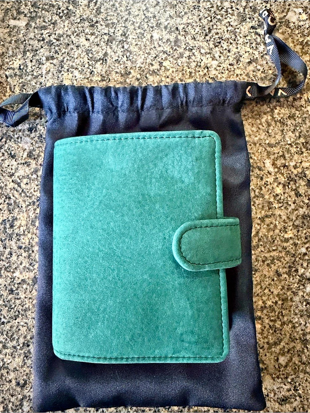 Van Der Spek Mini 5 Ring Planner Green